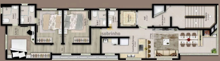 Imagem Apartamento com 3 Quartos à Venda, 114 m² em Meia Praia - Itapema Imagem Apartamento com 3 Quartos à Venda, 114 m² em Meia Praia - Itapema