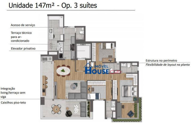 Imagem Apartamento com 3 Quartos à Venda, 147 m² em Pinheiros - São Paulo Imagem Apartamento com 3 Quartos à Venda, 147 m² em Pinheiros - São Paulo