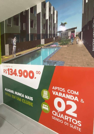 Imagem Apartamento com 2 Quartos para Alugar, 50 m² em Gramame - João Pessoa Imagem Apartamento com 2 Quartos para Alugar, 50 m² em Gramame - João Pessoa