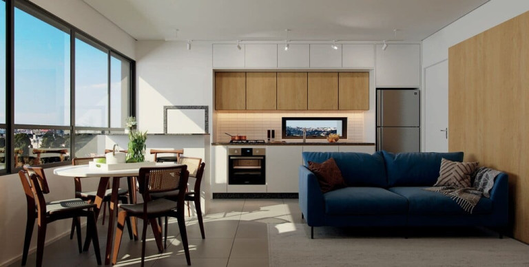 Imagem Apartamento com 2 Quartos à Venda, 56 m² em Tarumã - Curitiba Imagem Apartamento com 2 Quartos à Venda, 56 m² em Tarumã - Curitiba
