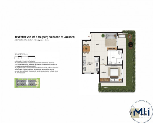 Imagem Imóvel com 2 Quartos à Venda, 44 m² em Vargem Pequena - Rio De Janeiro