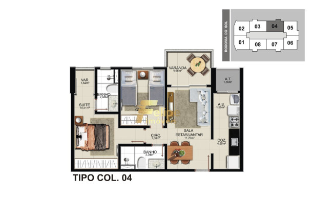Imagem Imóvel com 2 Quartos à Venda, 59 m² em Praia De Itaparica - Vila Velha Imagem Imóvel com 2 Quartos à Venda, 59 m² em Praia De Itaparica - Vila Velha
