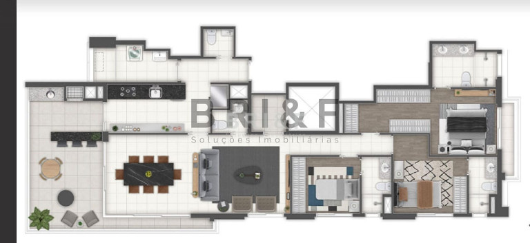 Imagem Apartamento com 3 Quartos à Venda, 143 m² em Vila Mascote - São Paulo