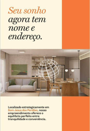Imagem Apartamento com 2 Quartos à Venda, 54 m² em Residencial Moradas Do Bosque - Bom Jesus Dos Perdões