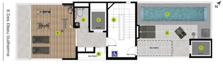Imagem Imóvel com 1 Quarto à Venda, 20 m² em Paraíso - São Paulo