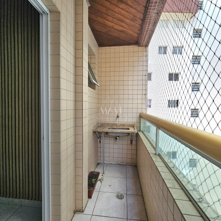 Imagem Apartamento com 2 Quartos para Alugar, 80 m² em Guilhermina - Praia Grande