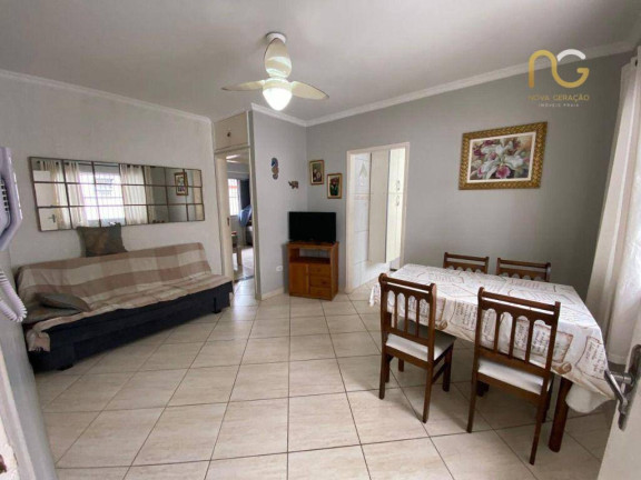 Apartamento com 1 Quarto à Venda, 44 m² em Vila Guilhermina - Praia Grande