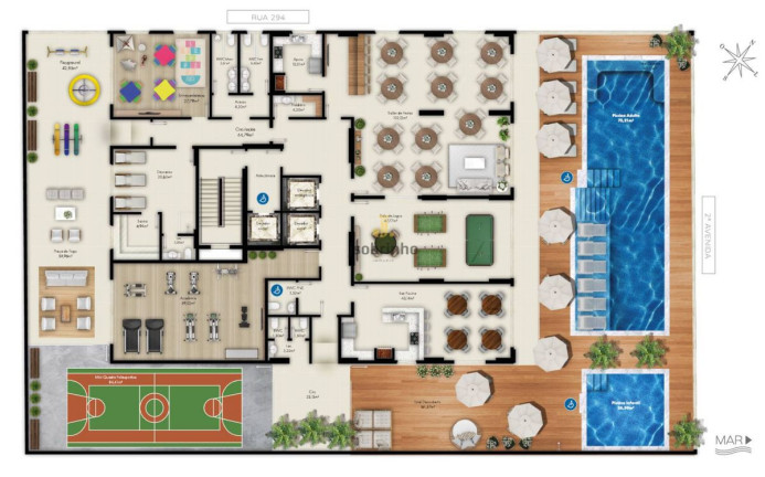 Foto do imóvel Apartamento com 4 Quartos à Venda, 143 m² em Meia Praia - Itapema