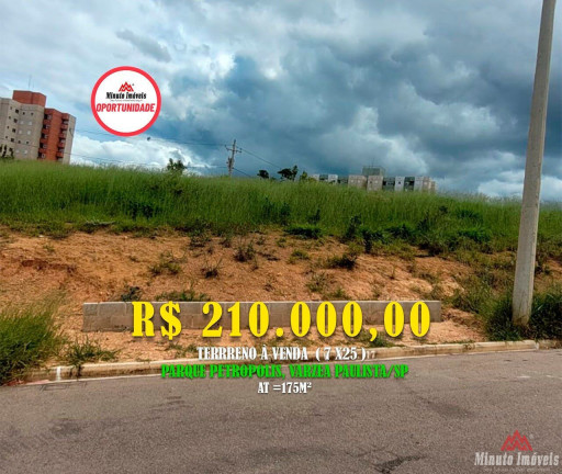 Terreno à Venda, 175 m² em Jardim Maria De Fátima - Várzea Paulista