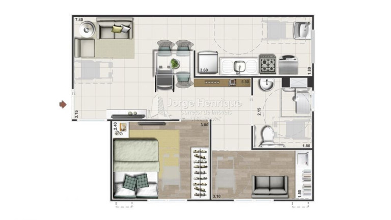 Imagem Apartamento com 2 Quartos à Venda, 45 m² em Campo Grande - Rio De Janeiro Imagem Apartamento com 2 Quartos à Venda, 45 m² em Campo Grande - Rio De Janeiro