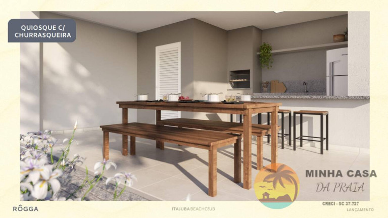Imagem Apartamento com 2 Quartos à Venda, 50 m² em Itajuba - Barra Velha