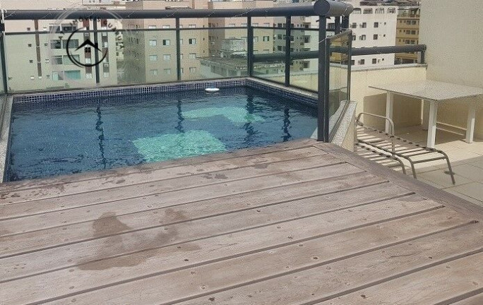 Imagem Cobertura com 2 Quartos à Venda, 133 m² em Jardim Astúrias - Guarujá