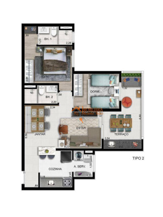 Imagem Apartamento com 2 Quartos à Venda, 67 m² em Gopoúva - Guarulhos Imagem Apartamento com 2 Quartos à Venda, 67 m² em Gopoúva - Guarulhos