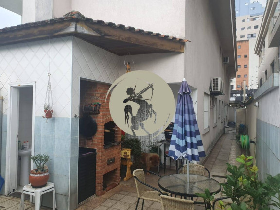 Imagem Casa com 3 Quartos à Venda, 180 m² em Ponta Da Praia - Santos Imagem Casa com 3 Quartos à Venda, 180 m² em Ponta Da Praia - Santos