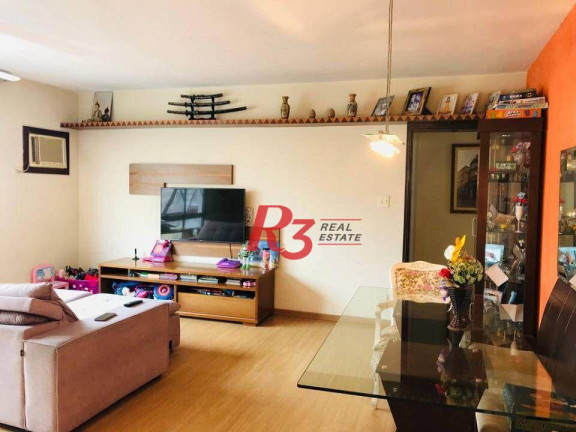 Imagem Apartamento com 3 Quartos à Venda, 104 m² em Gonzaga - Santos