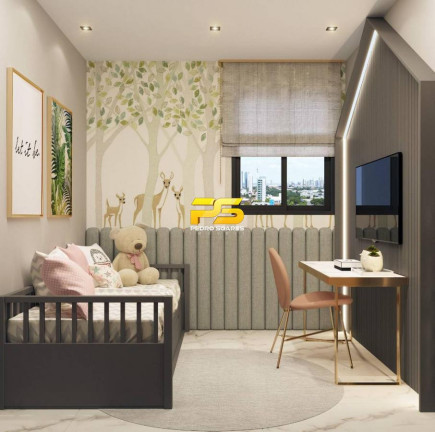 Imagem Apartamento com 1 Quarto à Venda, 36 m² em Tambauzinho - João Pessoa