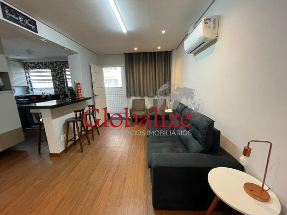 Imóvel com 2 Quartos à Venda, 56 m² em José Menino - Santos