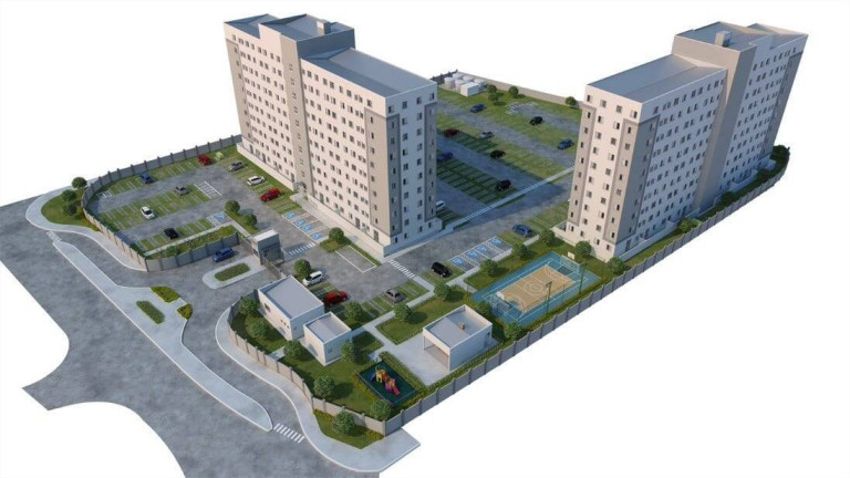 Imagem Apartamento com 2 Quartos à Venda, 42 m² em Estiva - Taubaté