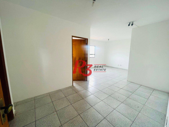 Sala Comercial para Alugar, 50 m² em Embaré - Santos