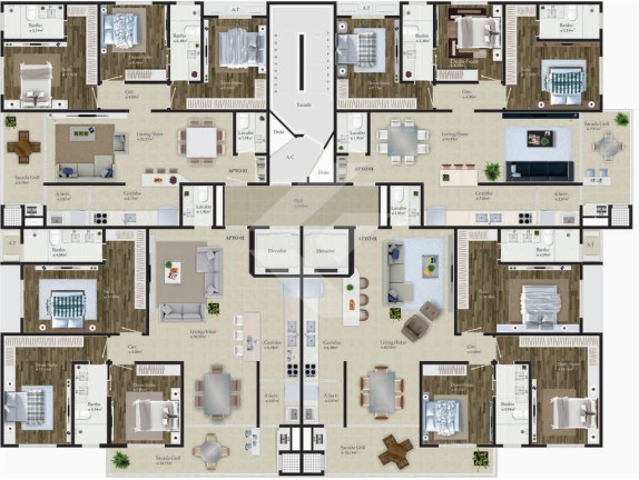 Imagem Cobertura com 3 Quartos à Venda, 141 m² em Itajaí
