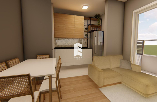 Imagem Apartamento com 1 Quarto à Venda, 43 m² em Camobi - Santa Maria