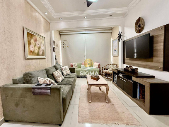 Apartamento com 3 Quartos à Venda, 99 m² em Tombo - Guarujá