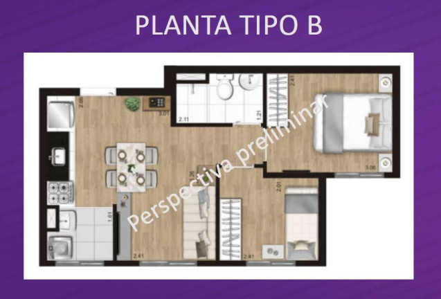 Imagem Apartamento com 2 Quartos à Venda, 36 m² em Capão Redondo - São Paulo