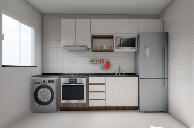 Imóvel com 2 Quartos à Venda, 41 m² em Mansões Recreio Mossoró - Cidade Ocidental
