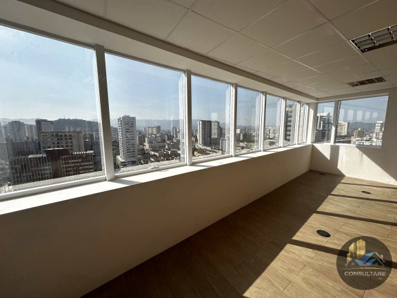 Imagem Sala Comercial para Alugar, 169 m² em Gonzaga - Santos Imagem Sala Comercial para Alugar, 169 m² em Gonzaga - Santos