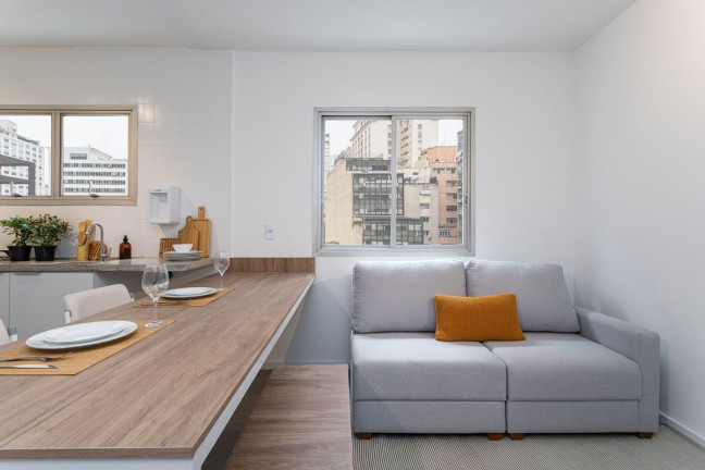 Imagem Apartamento com 1 Quarto para Alugar, 32 m² em Consolação - São Paulo