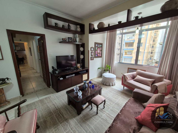 Imagem Apartamento com 3 Quartos à Venda, 130 m² em Boqueirão - Santos Imagem Apartamento com 3 Quartos à Venda, 130 m² em Boqueirão - Santos