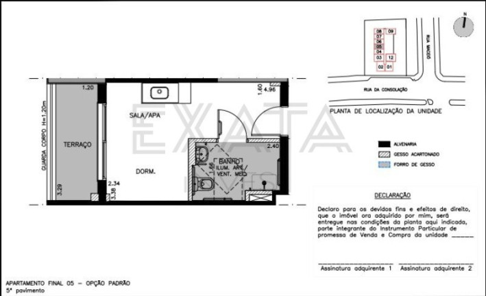 Imagem Imóvel com 1 Quarto à Venda, 24 m² em Consolação - São Paulo Imagem Imóvel com 1 Quarto à Venda, 24 m² em Consolação - São Paulo