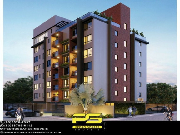 Apartamento com 3 Quartos à Venda, 81 m² em Intermares - Cabedelo