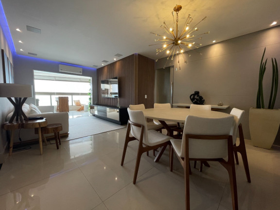 Imagem Apartamento com 3 Quartos à Venda, 135 m² em Canto Do Forte - Praia Grande