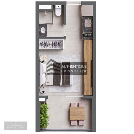 Imagem Imóvel com 1 Quarto à Venda, 47 m² em Vila Clementino - São Paulo Imagem Imóvel com 1 Quarto à Venda, 47 m² em Vila Clementino - São Paulo