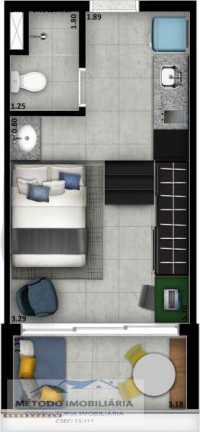 Imagem Apartamento à Venda, 24 m² em Vila Mariana - São Paulo Imagem Apartamento à Venda, 24 m² em Vila Mariana - São Paulo