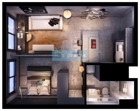 Imagem Apartamento com 1 Quarto à Venda, 50 m² em Auxiliadora - Porto Alegre