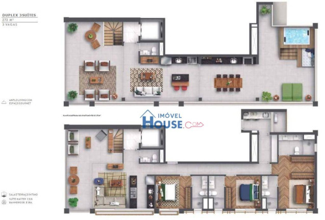Imagem Cobertura com 3 Quartos à Venda, 272 m² em Itaim Bibi - São Paulo Imagem Cobertura com 3 Quartos à Venda, 272 m² em Itaim Bibi - São Paulo