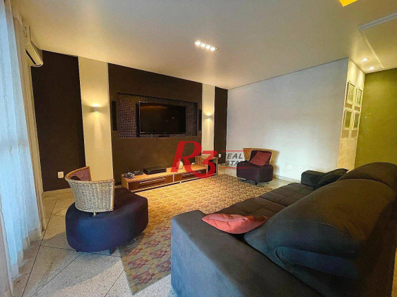Imagem Apartamento com 4 Quartos à Venda, 270 m² em Gonzaga - Santos Imagem Apartamento com 4 Quartos à Venda, 270 m² em Gonzaga - Santos