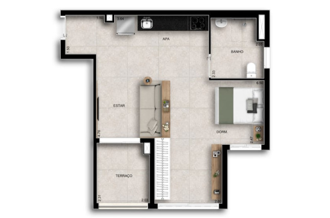 Imagem Apartamento com 1 Quarto à Venda, 28 m² em Vila Mariana - São Paulo