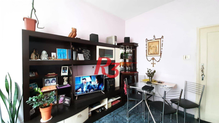 Imagem Apartamento com 1 Quarto à Venda, 45 m² em Vila Matias - Santos