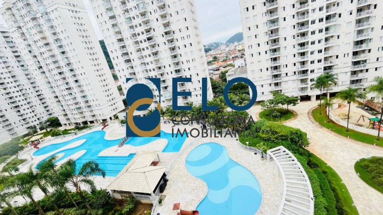 Apartamento com 3 Quartos à Venda, 83 m² em Marapé - Santos