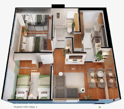 Imagem Imóvel com 2 Quartos à Venda, 44 m² em Colonial - Contagem Imagem Imóvel com 2 Quartos à Venda, 44 m² em Colonial - Contagem