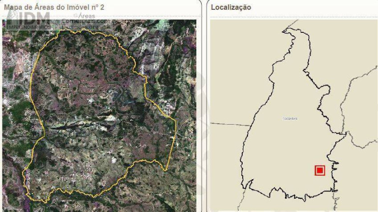Imagem Chácara à Venda, 45.000.000 m² em Setor Central - Taipas Do Tocantins