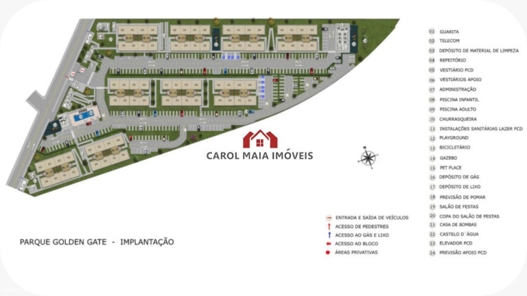 Imagem Apartamento com 2 Quartos à Venda, 45 m² em Três Barras - Contagem
