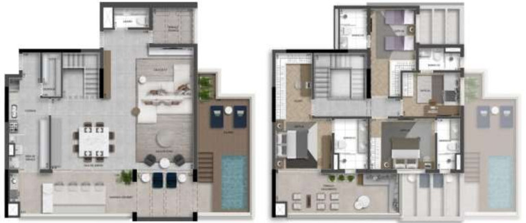 Imagem Apartamento com 4 Quartos à Venda, 170 m² em Cidade São Francisco - São Paulo