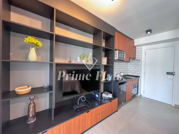 Imagem Apartamento com 1 Quarto para Alugar, 28 m² em Campo Belo - São Paulo