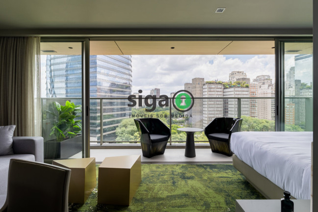 Apartamento com 1 Quarto para Alugar, 53 m² em Vila Olímpia - São Paulo