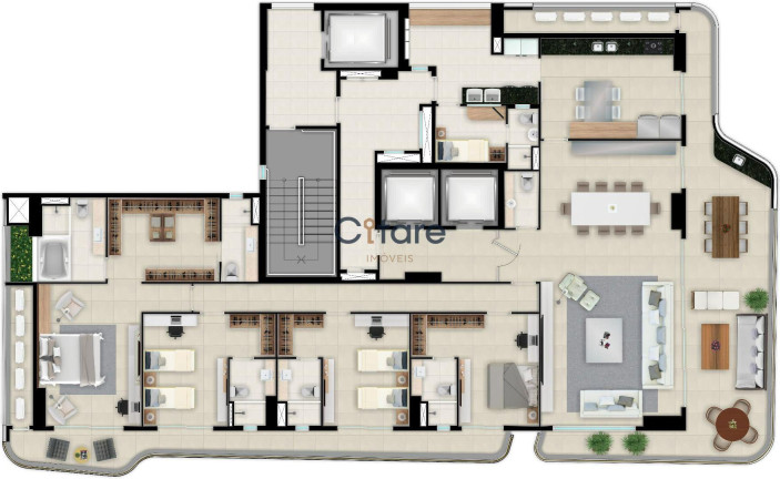 Imagem Apartamento com 4 Quartos à Venda, em Meireles - Fortaleza Imagem Apartamento com 4 Quartos à Venda, em Meireles - Fortaleza