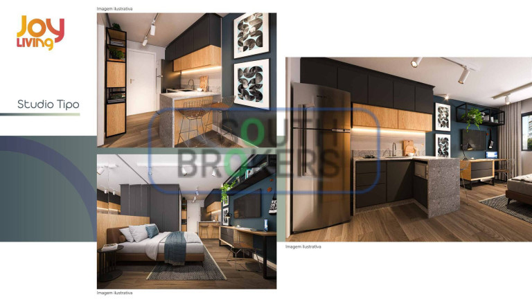 Apartamento com 2 Quartos à Venda,  em Centro - Curitiba